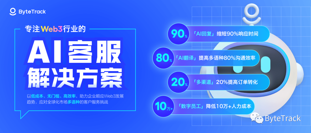 ByteTrack在Web3行业的AI客服解决方案