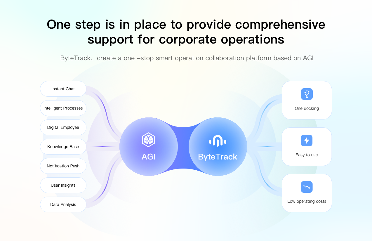 Showcase of ByteTrack product features and characteristics